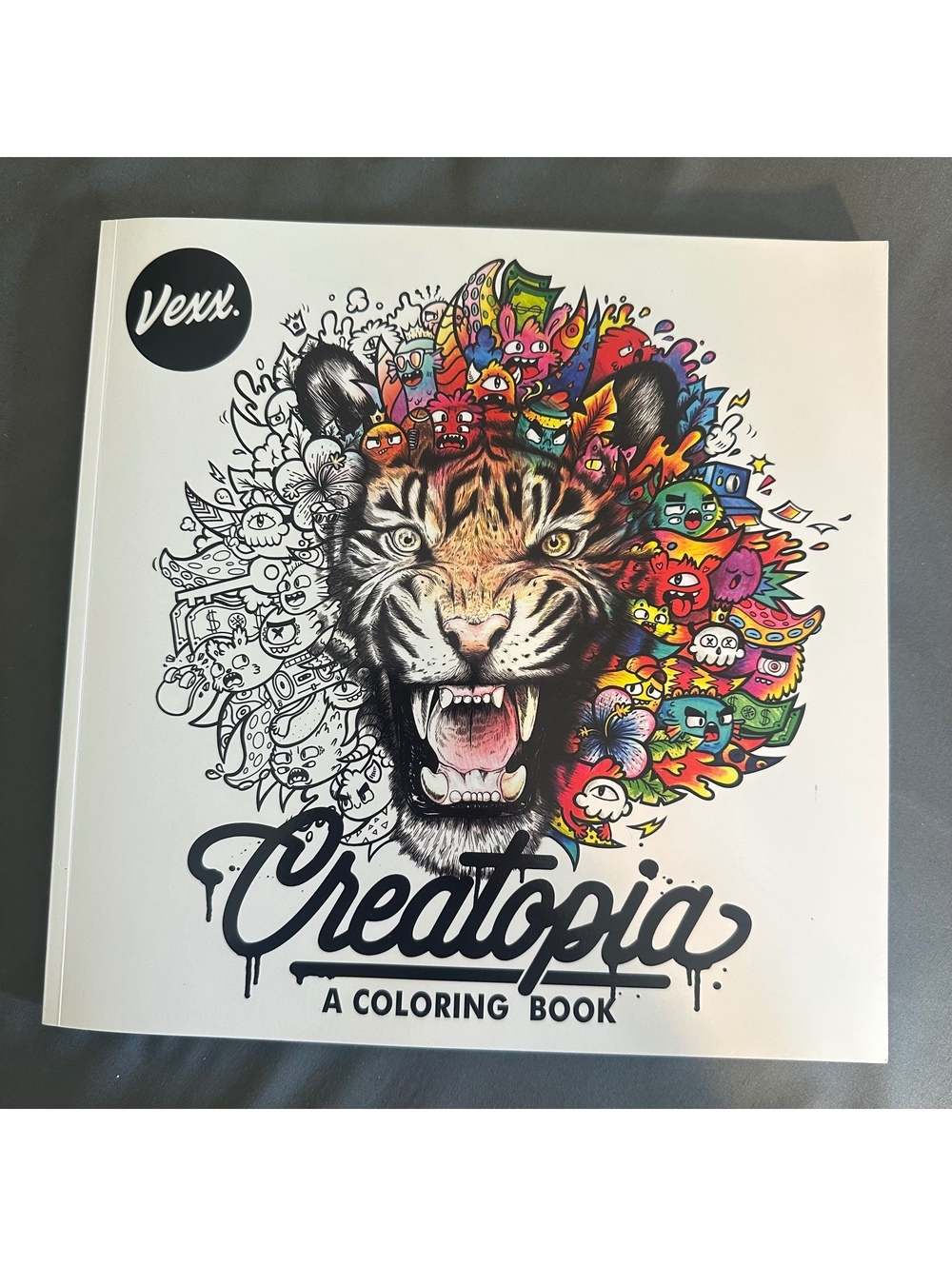 Creatopia A Coloring Book By Vexx
